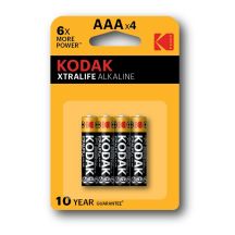 KODAK XTRALIFE ALK.LR3 ALKALINE BATTERIES BLISTER [SET=4PCS]