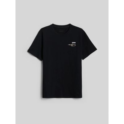 5. Men's regular printed T-shirt 4F 4FKAW26TTSHM4477-20S