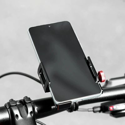 7. Rockbros 25210038101 clamp phone holder - black
