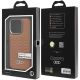 7. Audi Synthetic Leather case with MagSafe for iPhone 15 Pro - brown