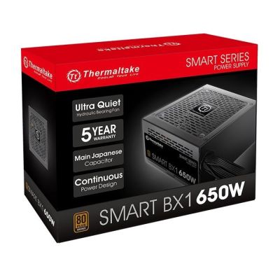 5. Thermaltake Smart BX1 PS-SPD-0650NNSABE-1 Power Supply (650W; Active; 120mm)