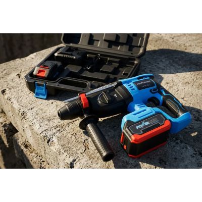 2. Cordless Rotary Hammer EXTRALINK POWERLINK PWL-6608 26MM 20V 2X4AH