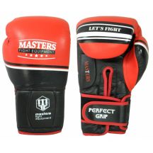 RBT-LF 14 oz Black and Red Boxing Gloves