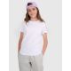 Regular plain girls' T-shirt 4F 4FJRMM00TTSHF3231-10S