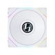 Lian Li UNI FAN TL LCD wireless fan, ARGB, PWM - 140mm, white