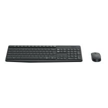 Logitech MK235 Wireless KBD+Mouse Keyboard Gray CZ