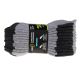 5. Skechers 6pk No Show Socks S108264-GRY