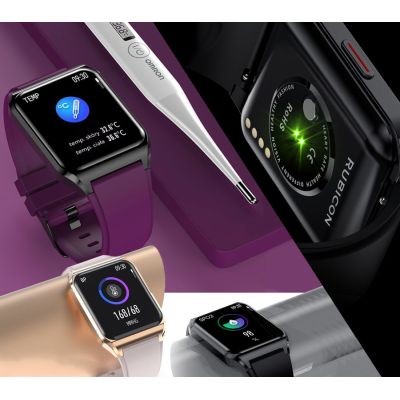 10. Rubicon RNCE89-3 Rose Gold Smartwatch