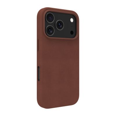 5. dbramante 1928 Roskilde MS - leather case for iPhone 17 Pro compatible with MagSafe (dark tan)