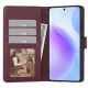 9. Tech-Protect Wallet Case for Samsung Galaxy A27 5G - Burgundy