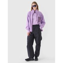 Women's casual cargo pants 4F 4FRAW24TTROF1169-20S