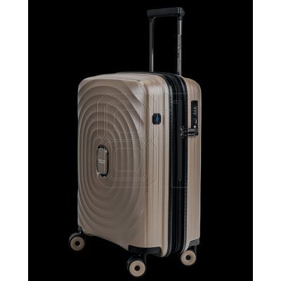 SwissBags Echo 55 cm 17782 champagne cabin suitcase