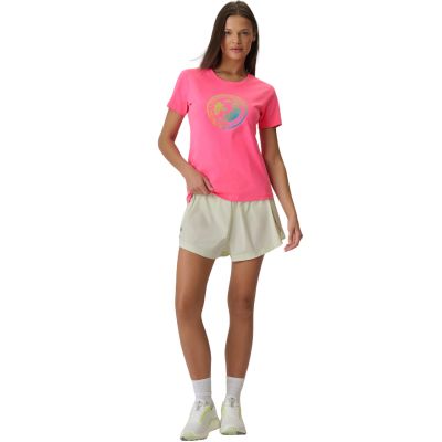 6. Women's T-shirt 4F F2718 fuchsia 4FWSS26TTSHF2718 55S