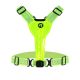 Rogelli LED reflective vest yellow USB