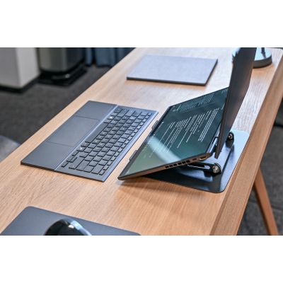 13. MEDIA-TECH ADJUSTABLE, ROTATABLE, ERGONOMIC LAPTOP STAND ROTO MT2662