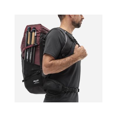 6. MILLET Ubic 25 Black and Purple Backpack
