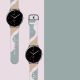3. Strap Moro for Samsung Galaxy Watch 40 / 41 / 42 / 43 / 44 mm silicone bracelet watch band - pattern 17