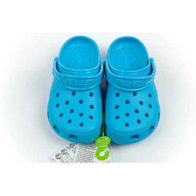 9. Crocs Classic Clog K Blue Children's Clog Sandals Comfortable Lightweight