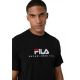 5. Fila Men's Valsera Regular Logo T-shirt FAU0225.80010