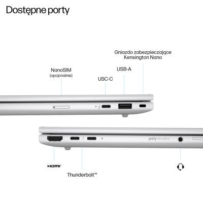 3. HP EliteBook 8 G1i AI Intel Core Ultra 7 255U Laptop 35.6 cm (14") WUXGA 24 GB DDR5-SDRAM 512 GB SSD Wi-Fi 6E (802.11ax) Windows 11 Pro AI PC Silver