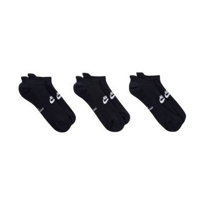 3. Nike Everyday Elevated Socks 3 Pairs Black IH8524 902