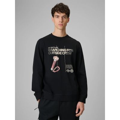 Men's longsleeve regular with print 4F 4FRSS26TLONM674-20S