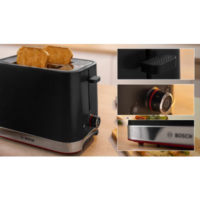 4. Bosch TAT4M223 MyMoment Toaster (950W; black)