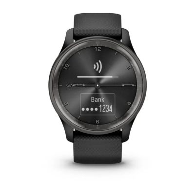 3. Garmin Vivomove Trend Black sports watch