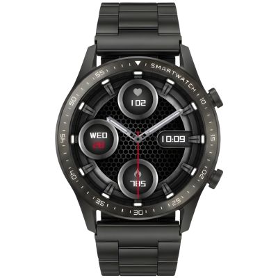 11. Smartwatch Gravity Black Bracelet and Strap GT10-1