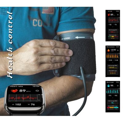 10. Rubicon RNCF31 BLACK Women's Smartwatch