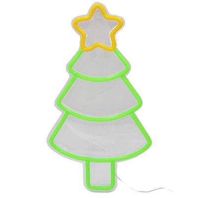 9. NEON LAMP FIGURE CHRISTMAS TREE