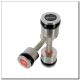 2. Chrome dumbbells 2x7kg silicone elements HMS HH07