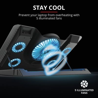 3. TRUST GXT1125 QUNO Cooling Pad