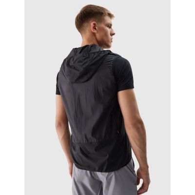 2. Men's down trekking vest with Primaloft active filling 4F 4FWSS24TVJAM096-24S