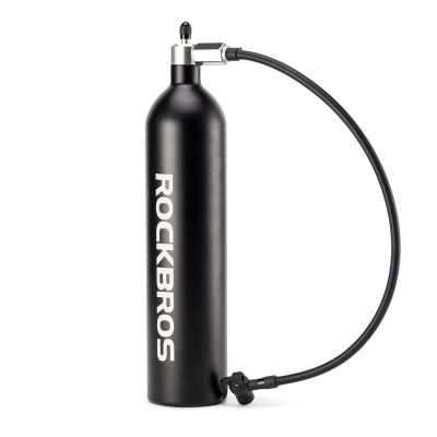 3. Rockbros Tubeless Tire Inflator 200 PSI 1.2l - Black