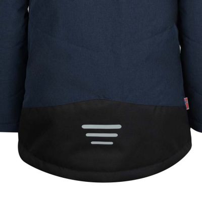6. Trollkids Kids Norefjell Jacket for girls/boys, waterproof, navy blue (132-100)