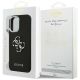 16. Guess Grained Big 4G Classic Logo case for iPhone 17 - black