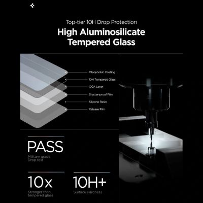 8. Spigen Glas.Tr Ez Fit Pro HD Tempered Glass for Samsung Galaxy S26+