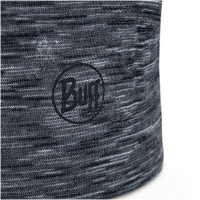 Kids' Hat BUFF MERINO LIGHTWEIGHT BEANIE MULTISTRIPES PANSY-GRAPHITE one size