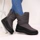 7. Gray NEWS W EVE309B waterproof snow boots