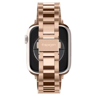 11. Spigen Modern Fit Band for Apple Watch 4/5/6/7/8/SE (38/40/41 mm) - Rose Gold