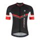 Rogelli Gara Mostro II T-shirt Black and Red M