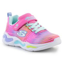 Skechers S-Lights Wavy Beams Jr 302338L-PKMT shoes