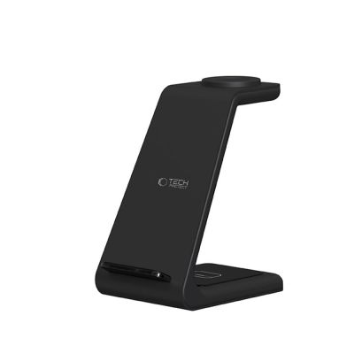 3. Tech-Protect QI15W-A36 3in1 Charging Station for Apple - Black