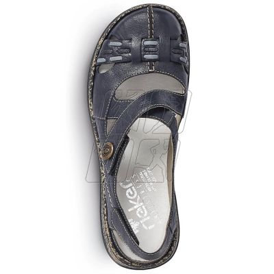 6. Velcro comfortable sandals Rieker W 46377-14