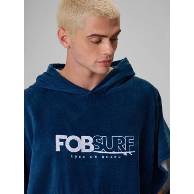 5. Men's beach poncho with UPF50+ filter 4F 4FRSS26TFPOM003-31S