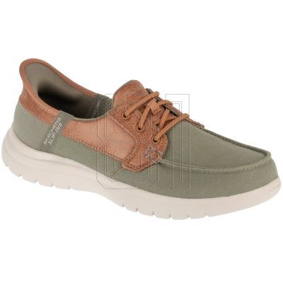 Skechers Slip-Ins: On-The-Go Flex - Palmilla 136536-OLV Green 36