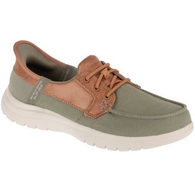 Skechers Slip-Ins: On-The-Go Flex - Palmilla 136536-OLV Green 36