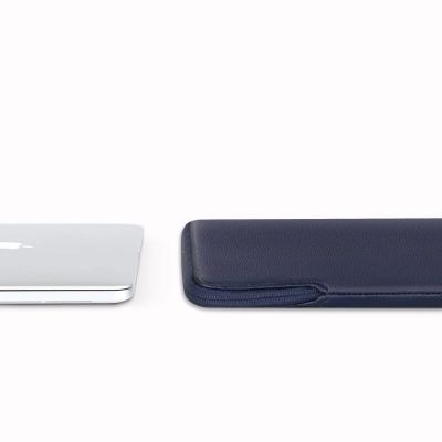 5. Tech-Protect Fleece Laptop Bag 15-16 - Navy Blue