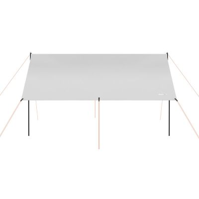8. TENT ROOF SUN SAIL WITH POLES 3X4X2.4M
